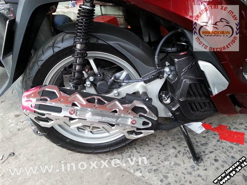 Ốp pô Biker nhựa